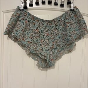 Victoria's Secret Floral Lace mini sleep shorts